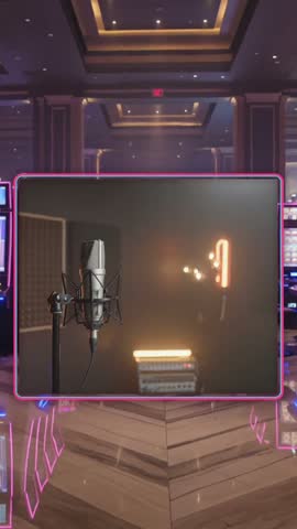 A NeonDrop clip playing on a phone
